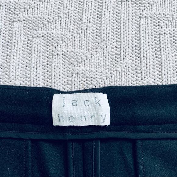 Vintage Jack Henry black wool dress pants - Picture 4 of 7